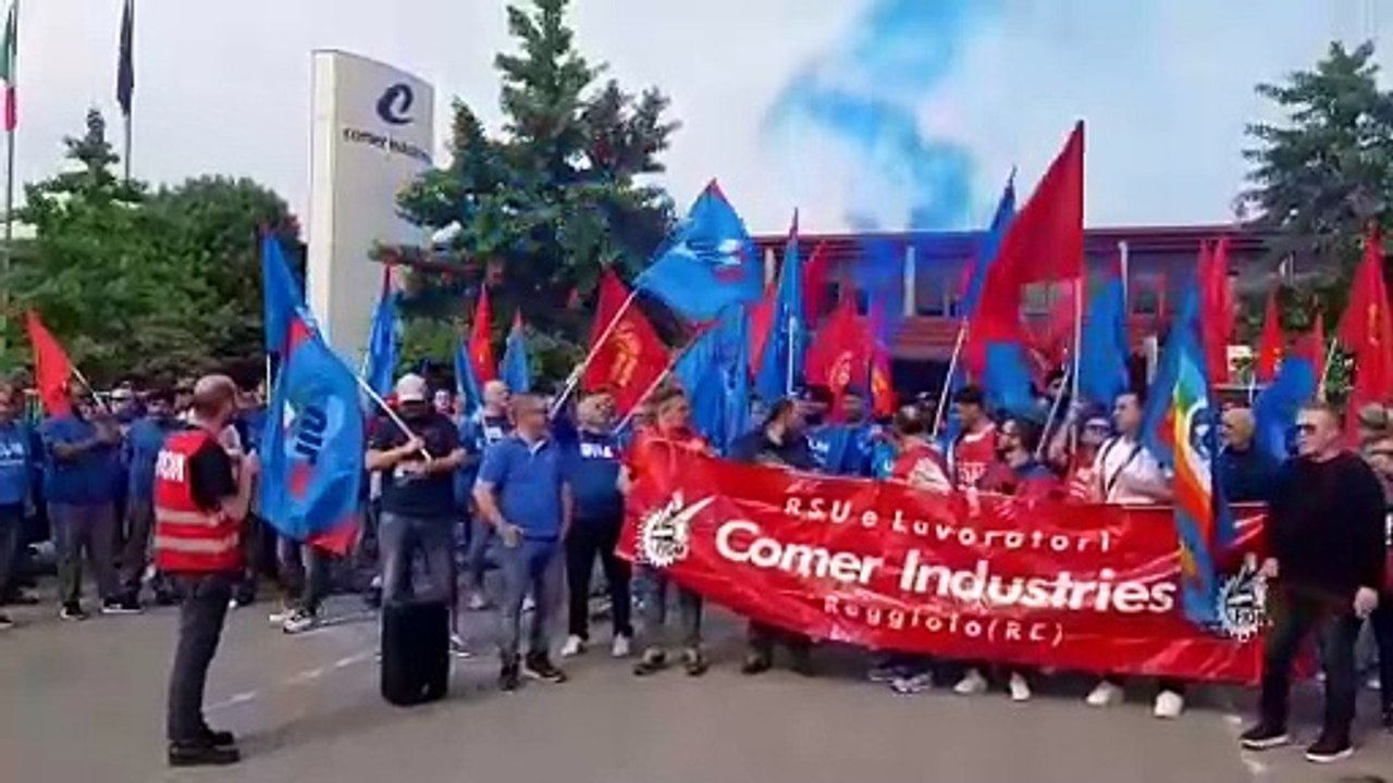 Sciopero contro Comer Industries, i sindacati all'azienda: ?Ci rivolgiamo a chi intasca i dividendi?