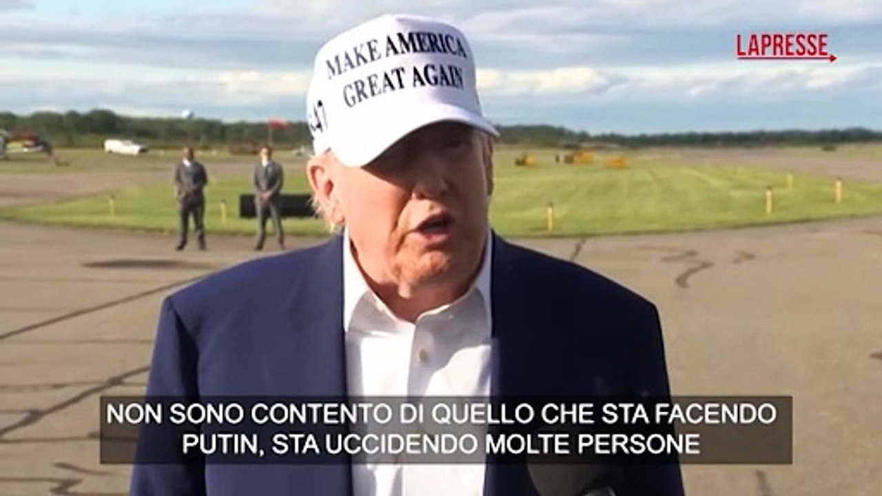 Trump: "Putin sta uccidendo molte persone, non capisco cosa gli sia successo"
