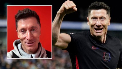 Robert Lewandowski manda un mensaje a los aficionados del Barcelona