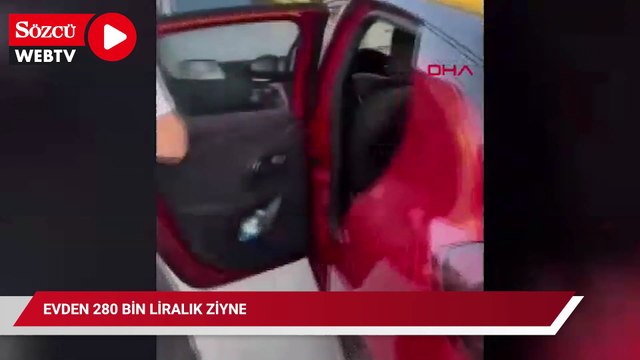 Evden 280 bin liralık ziynet eşyası çalan 2 şüpheli yakalandı