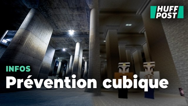 Avec Minecraft, le Japon fait découvrir son incroyable temple souterrain anti-catastrophes