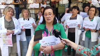 CONCENTRACION POR CIERRE CAMAS H. OBISPO POLANCO