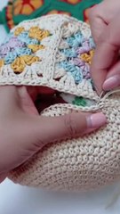 crochet granny square