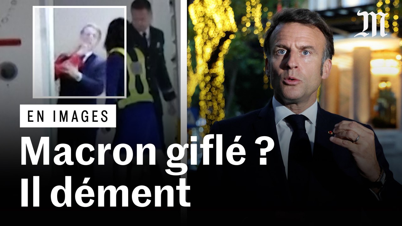 Emmanuel Macron dément avoir été giflé par sa femme au Vietnam