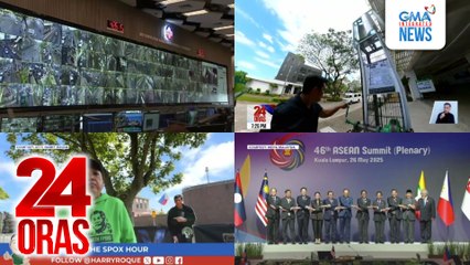 24 Oras: (Part 2) Mga lumalabag sa batas trapiko, dumalang agad dahil sa muling pagpapatupad ng NCAP; Harry Roque, may 2-3 umanong passport, ayon kay DOJ Sec. Remulla; pagpapabilis sa pagbuo ng Code of Conduct sa South China Sea, muling..., atbp.