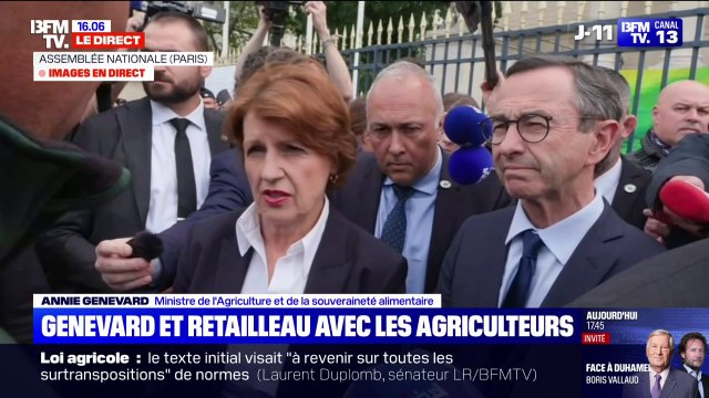 Loi Duplomb: Le spectacle que donnent LFI et les Écolos est absolument lamentable , déplore Annie Genevard, ministre de l'Agriculture