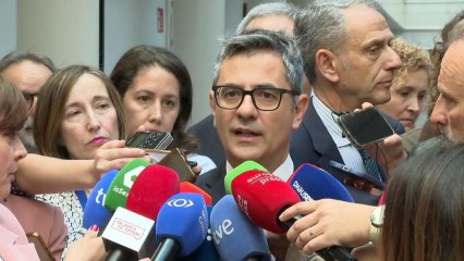 Bolaños critica las "prisas" de la jueza que ha enviado a juicio a David Sánchez.