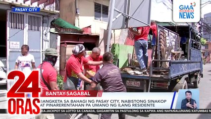 Bangketa sa bahagi ng Pasay City, nabistong sinakop at pinarerentahan pa umano ng ilang residente | 24 Oras
