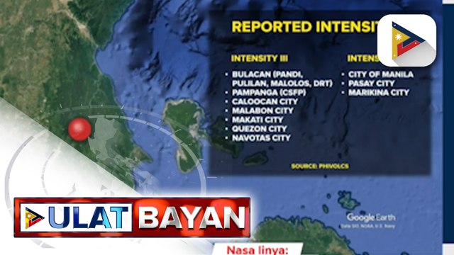 Panayam kay Phivolcs Director Teresito Bacolcol kaugnay sa tumamang magnitude 4.6 na lindol sa lalawigan ng Quezon