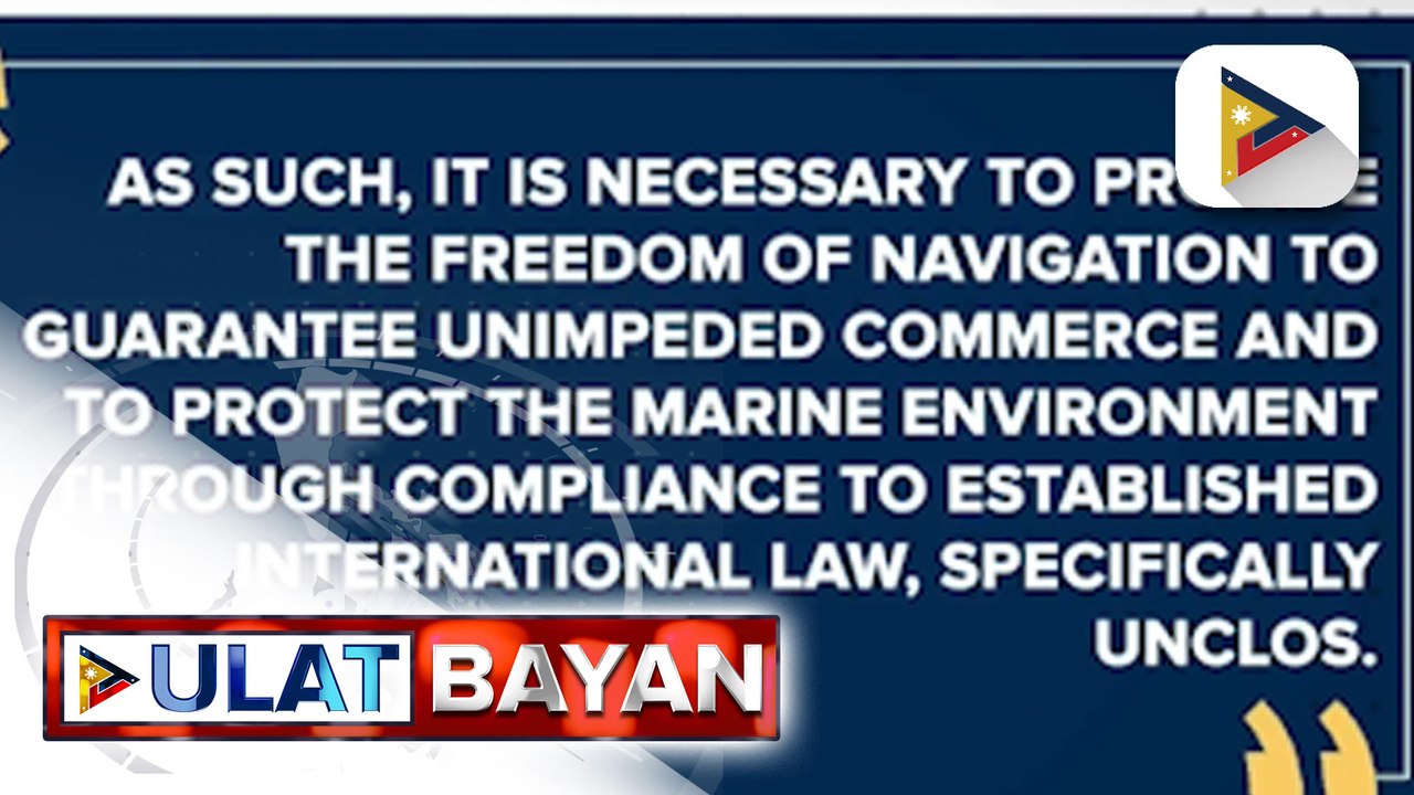 PBBM, binigyang-diin ang kahalagahan ng “freedom of navigation” sa South China Sea at Arabian Sea; Pangulo, ipinunto ang kahalagahan na maplantsa ang kalakalan sa pagitan ng bansa  at Gulf region