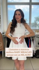 Oriana Pérez se convertirá en madre gracias a un milagro