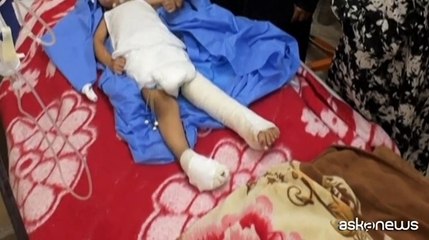 Il calvario di un orfano palestinese, ferito grave senza cibo e cure