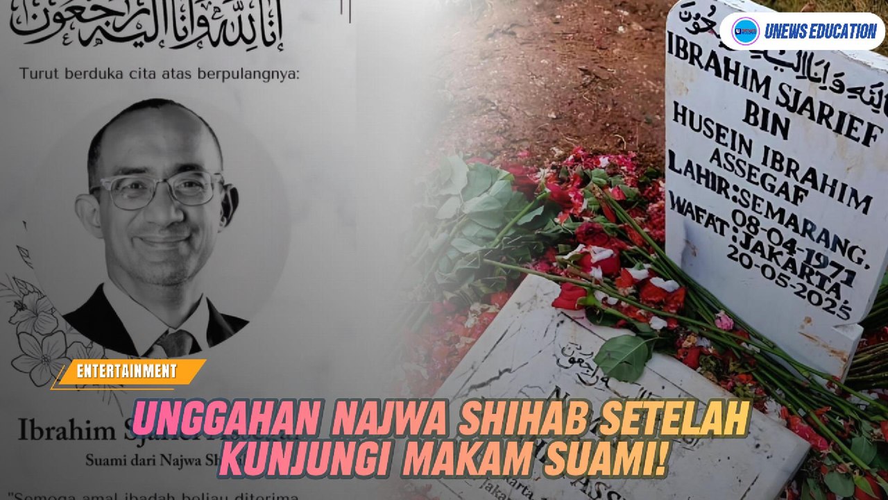 Unggahan Najwa Shihab Setelah Kunjungi Makam Suami!
