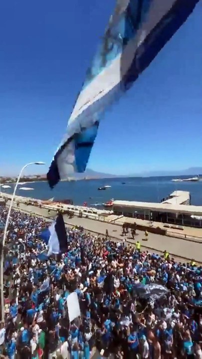 Napoli campione: la sfilata con il pullman dei giocatori che hanno vinto lo scudetto (26.05.25)