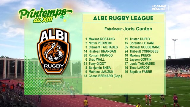 Le Grand Résumé - Albi RL XIII - Carcassonne XIII
