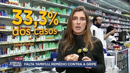 Falta Tamiflu, remédio contra a gripe