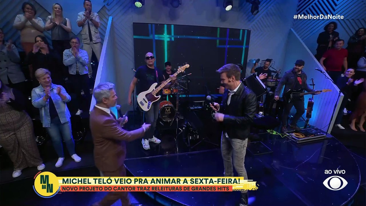 Michel Teló bota a sanfona pra chorar em "Saudade de Minha Terra" | Melhor da Noite