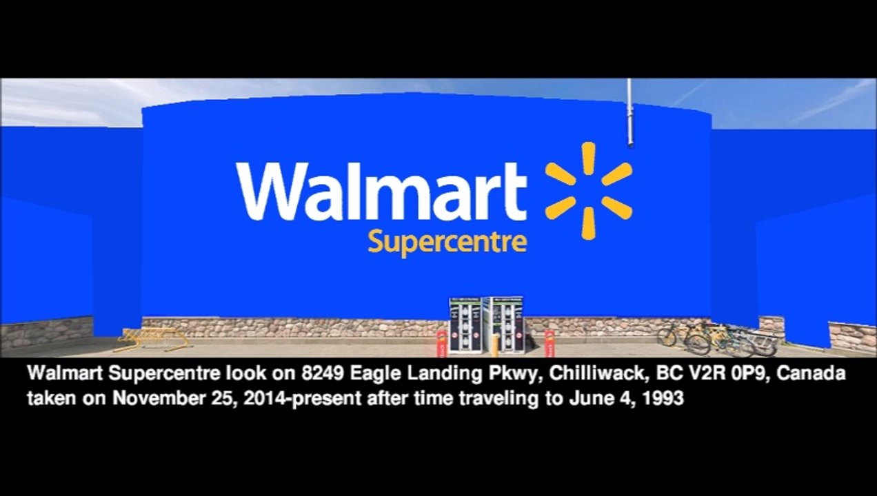 how Walmart Supercentre will look like on 8249 Eagle Landing Pkwy, Chilliwack, BC V2R 0P9, Canada when time travel gets invented