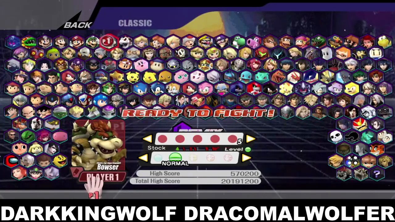 (SUPER SMASH BROS BRAWL REMIX +ULTRA) GAMEPLAY #7. BOWSER.