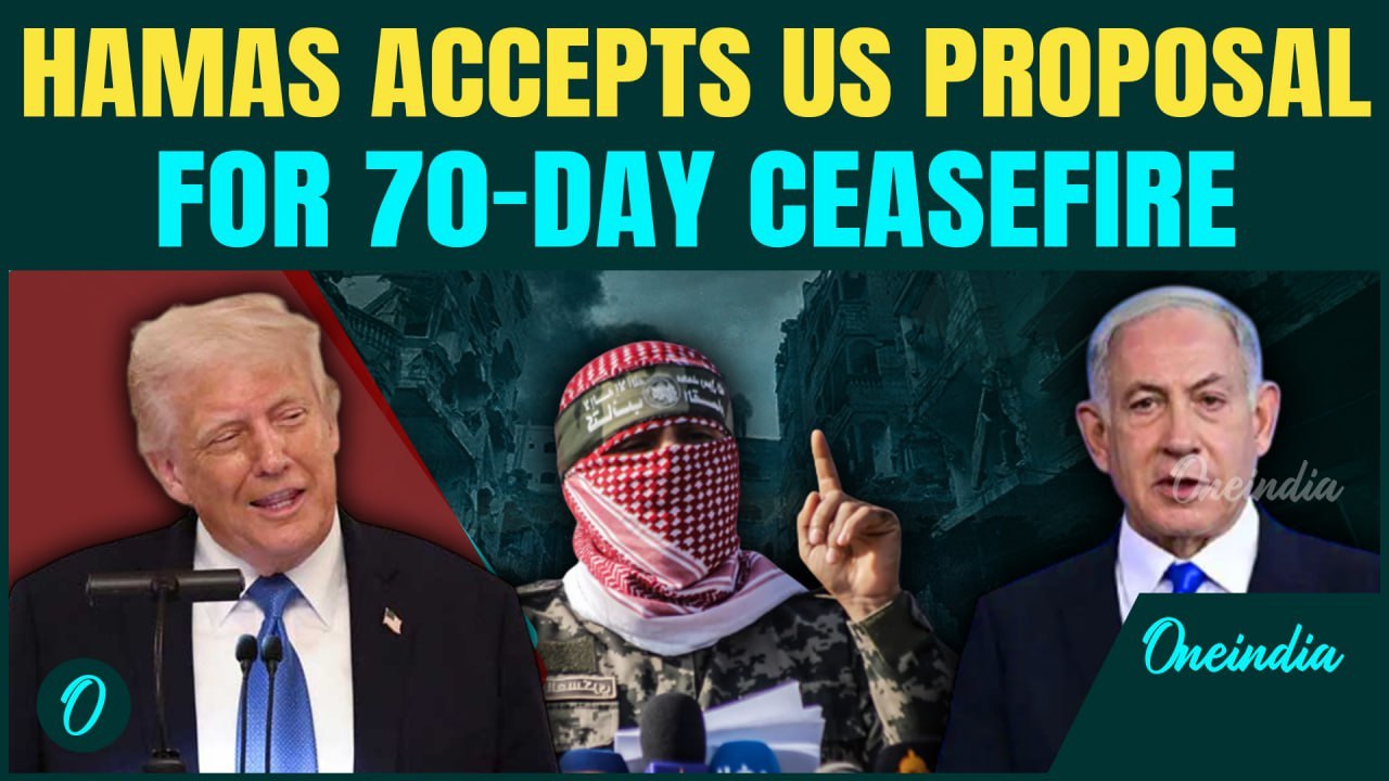 BREAKING: Hamas Accepts US-Backed Gaza Truce Deal For 70-Day Ceasefire, 10 Hostages To Be Released