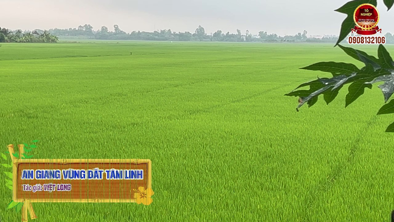 Karaoke ( Dây Kép ) An Giang Vùng Đất Tâm Linh  - Tác Giả : Việt Long (Official MV 4K)