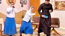 Video: Rahibeler TV programında beatbox ve dansla sosyal medyada viral oldu
