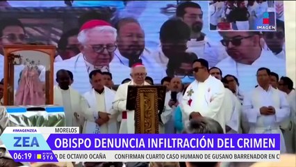 Obispo de Cuernavaca denuncian infiltración del crimen en la sociedad y el gobierno