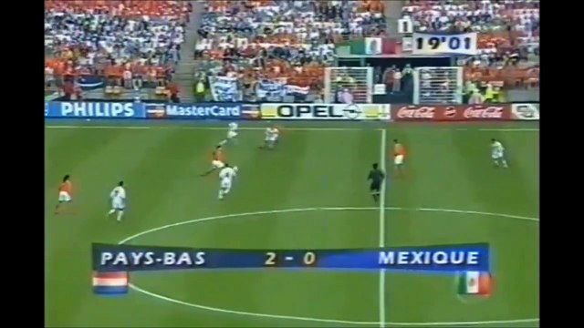 Copa do Mundo 1998 Holanda x México (Grupo E) com Galvão Bueno (Globo)