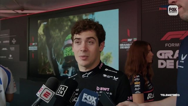 Franco Colapinto analizó el #MonacoGP