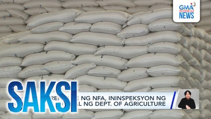 Warehouse ng NFA, ininspeksyon ng mga opisyal ng Dept. of Agriculture | Saksi