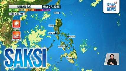 Southwesterly windflow, unti-unti nang mararamdaman | Saksi