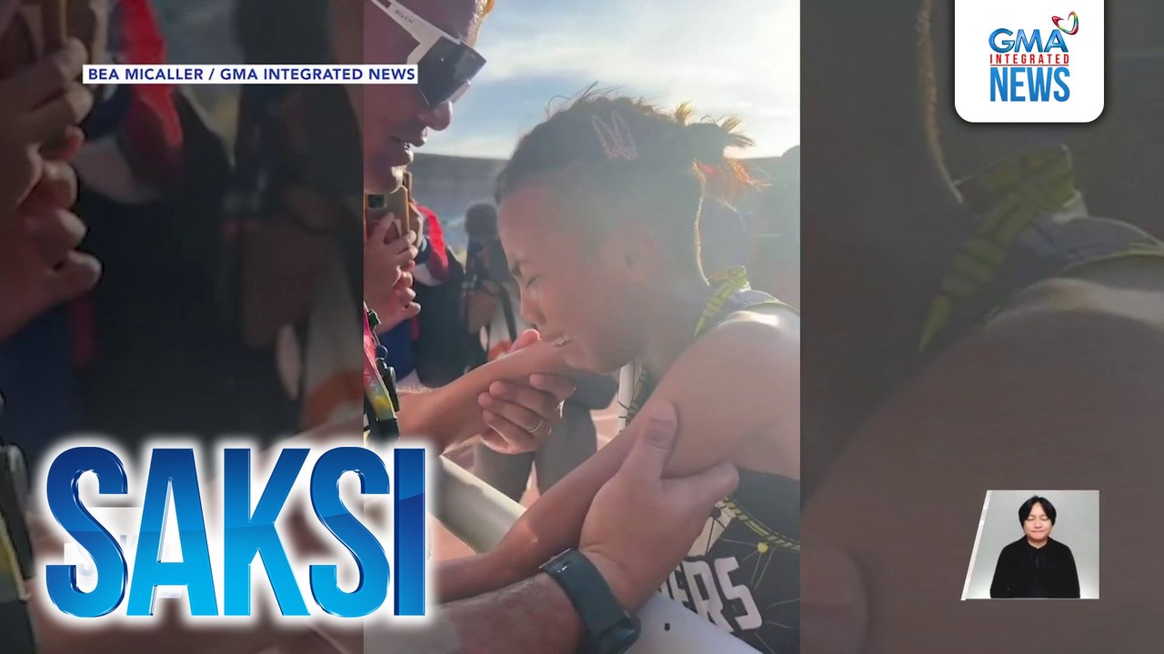 Chrisia Mae Tajarros NG Region 8, naka-ginto sa secondary girls' 3000m run | Saksi