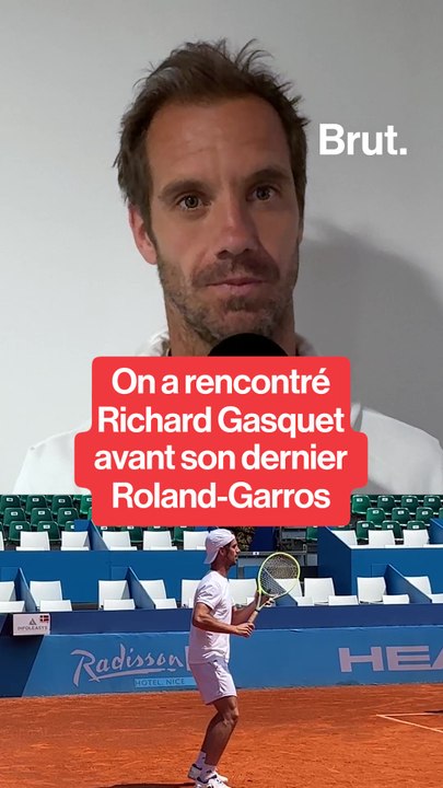 Richard Gasquet, futur retraité du tennis, nous parle de l'après