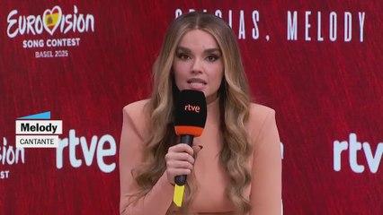 Los titulares de la rueda de prensa de Melody tras Eurovisión