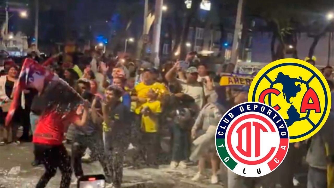 América: aficionados de las águilas agreden a aficionados del Toluca en festejos por la derrota en la Gran Final del Clausura 2025