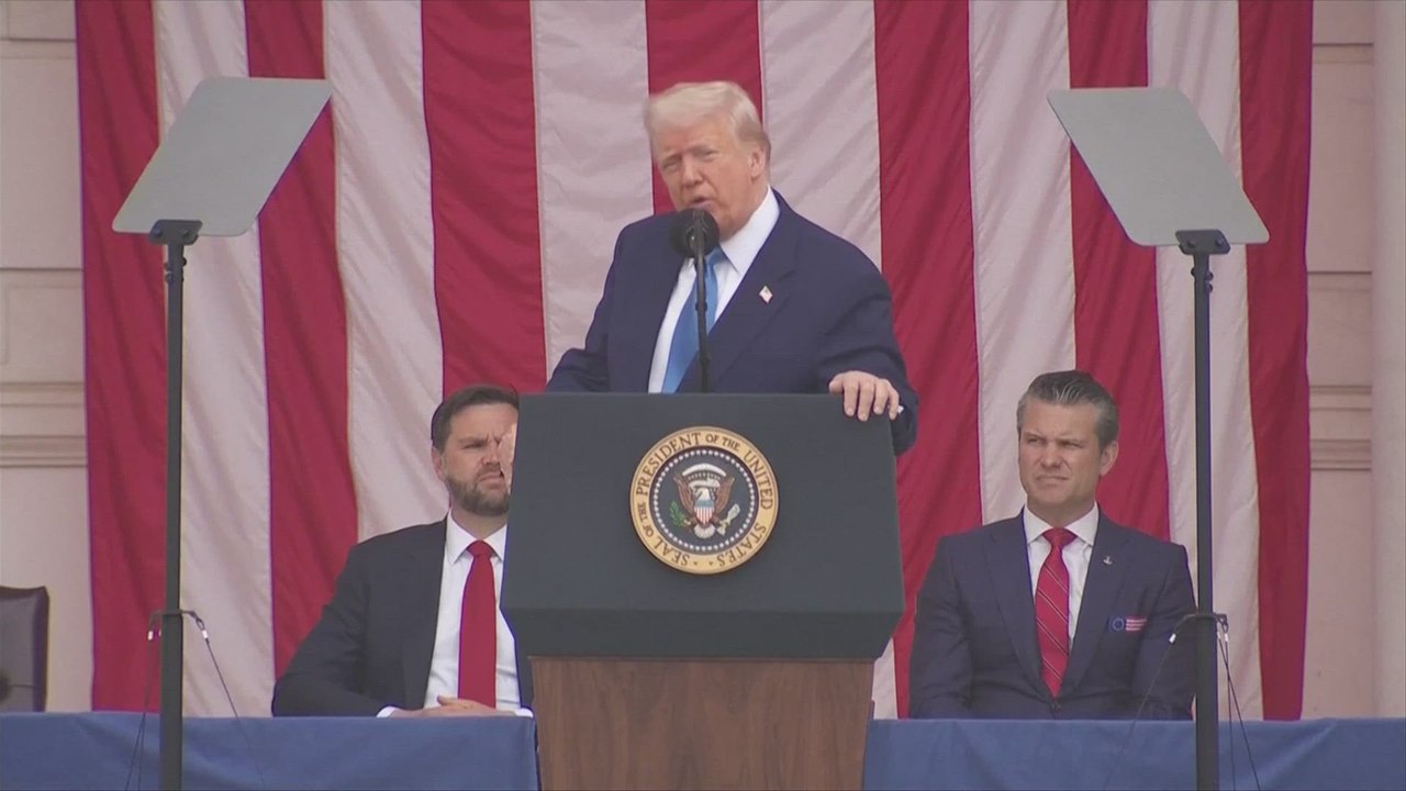 Arlington Erupts as Trump Delivers a Fiery Memorial Day Sendoff