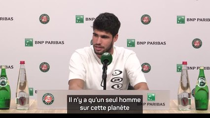 Roland-Garros - Alcaraz ne s'imagine pas remporter 14 fois le tournoi comme Nadal