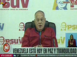 Sec. Gral. del PSUV Cabello: Desde el día de ayer tenemos gobernador electo en la Guayana Esequiba