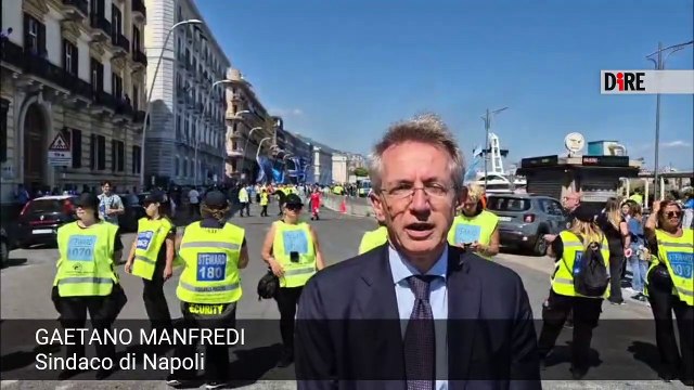 Napoli - CALCIO. MANFREDI: SU LUNGOMARE UNA GRANDE FESTA DI POPOLO (26.05.25)