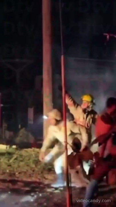 Hombre sufrió una descarga eléctrica por bajar a unas loras en Lempira