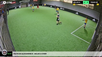 Faute de Alexandre B - Milan A Chier