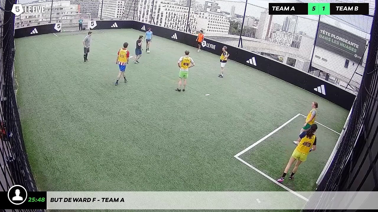 But de Ward F - Team A