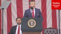 'Because We Strive For Peace, We Must Prepare For War': Pete Hegseth Delivers Memorial Day Address