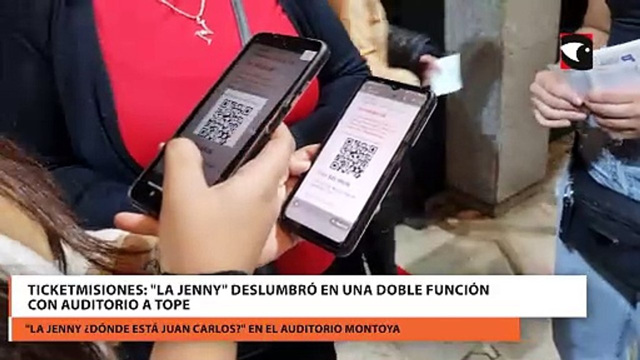 TicketMisiones: La Jenny deslumbró en una doble función con auditorio a tope
