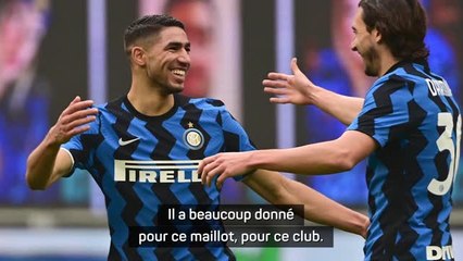 Inter - Darmian : "Hakimi a beaucoup donné pour ce maillot, pour ce club"