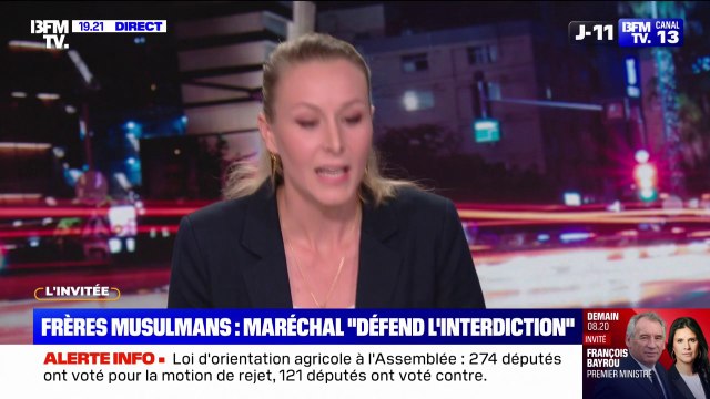 Marion Maréchal: Tous les préceptes de l'Islam ne sont pas compatibles avec la République