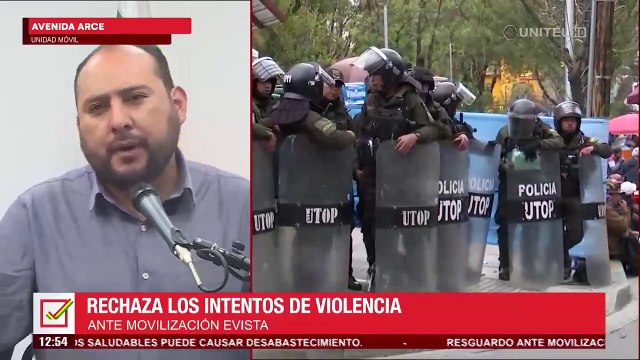 Ministro Ríos dice que evistas “buscan muertos” y asegura que habrá elecciones “les guste o no”