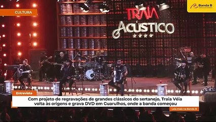 Traia Véia volta às origens e grava DVD em Guarulhos