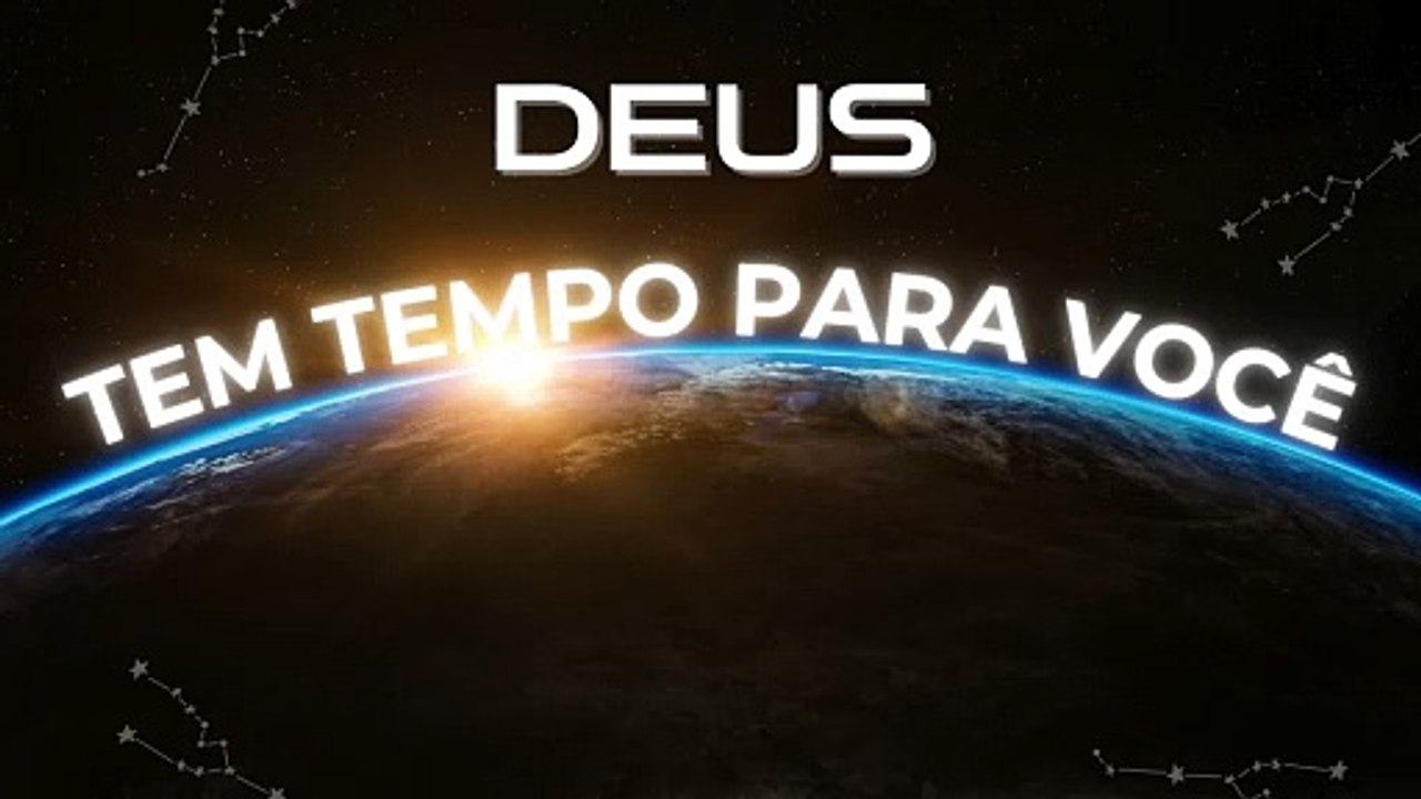 DEUS tem Tempo para Você!