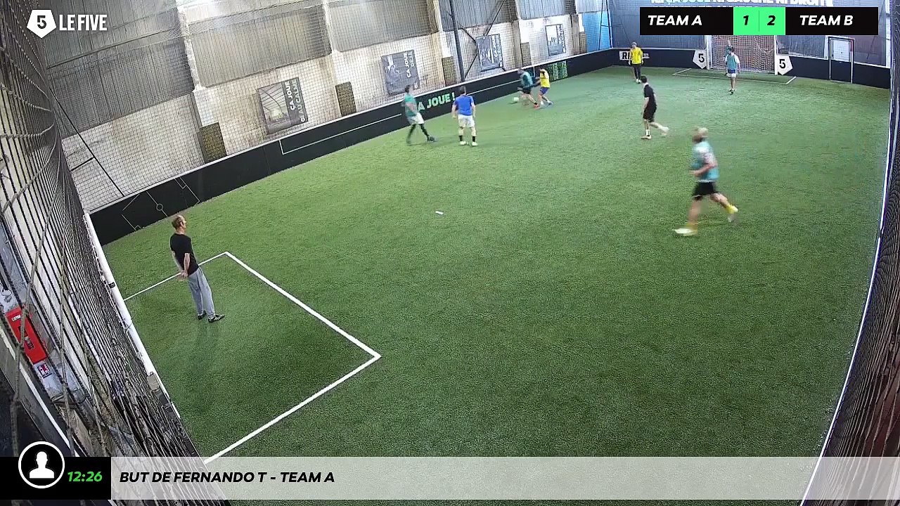 But de Fernando T - Team A